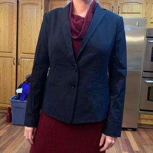 Navy Ann Taylor Blazer